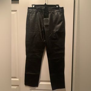 NWT Nili Lotan Genuine Leather Pants!